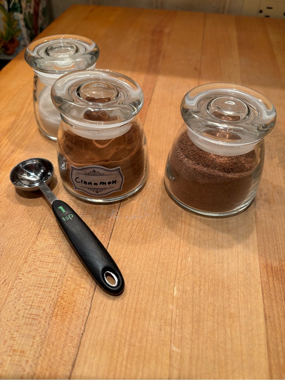 Set of 3 Vintage Apothecary Jars